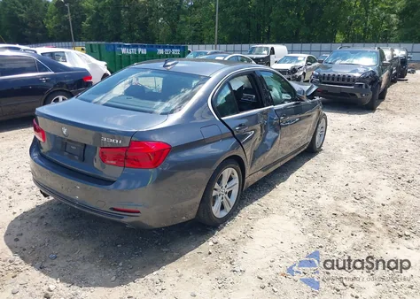 2018 BMW 330I z USA, uszkodzony, nr VIN WBA8B9C55JK676715